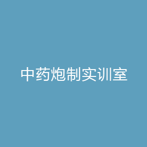 “中药炮制实训室